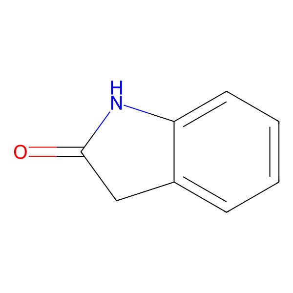 2D Structure of Oxindole