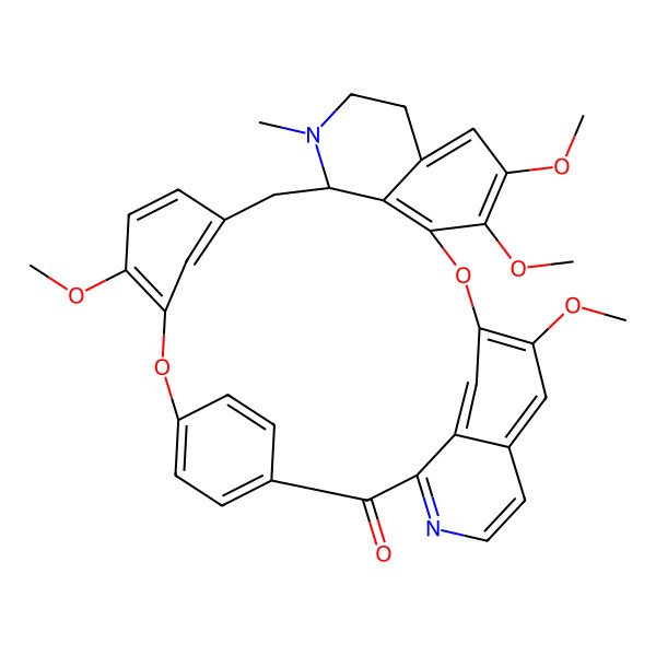 2D Structure of Oxofangchirine