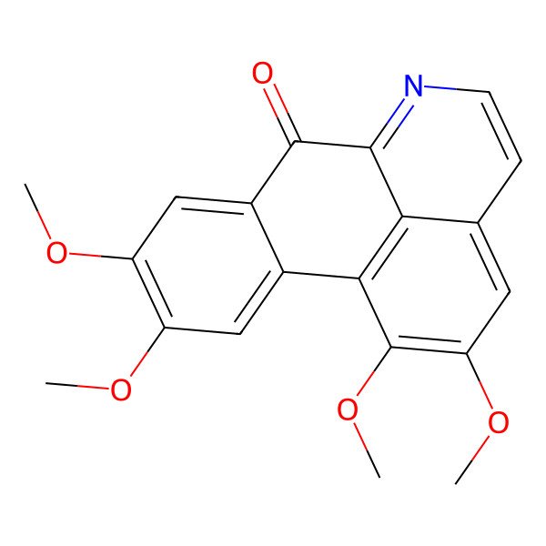 2D Structure of Oxoglaucine