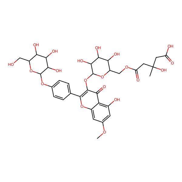 2D Structure of Oxytroflavoside E