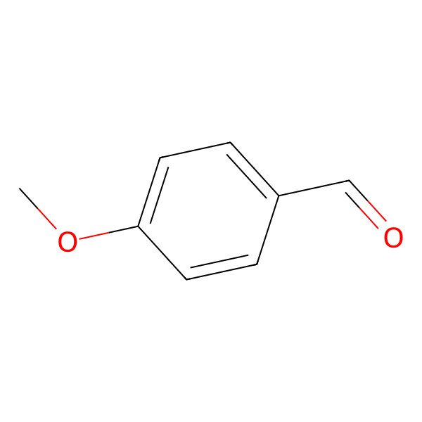 2D Structure of p-Anisaldehyde