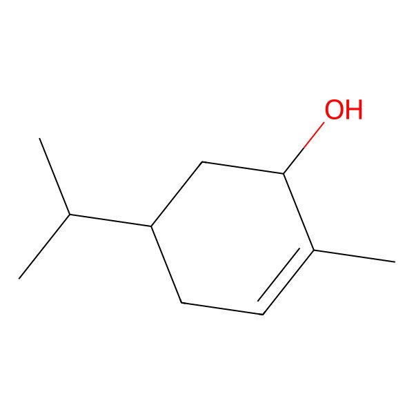 2D Structure of p-Menth-6-en-2-ol, (2S,4S)-(+)-