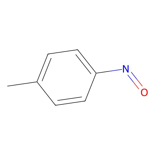 2D Structure of 1-Methyl-4-nitrosobenzene