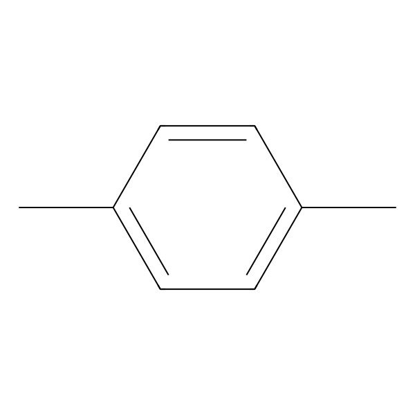 2D Structure of P-Xylene