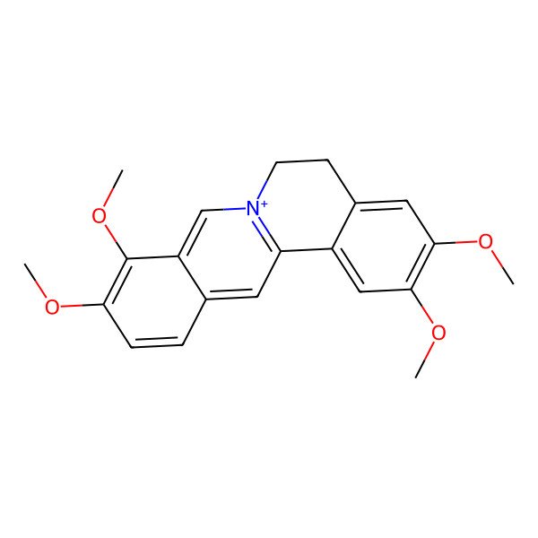 2D Structure of Palmatine
