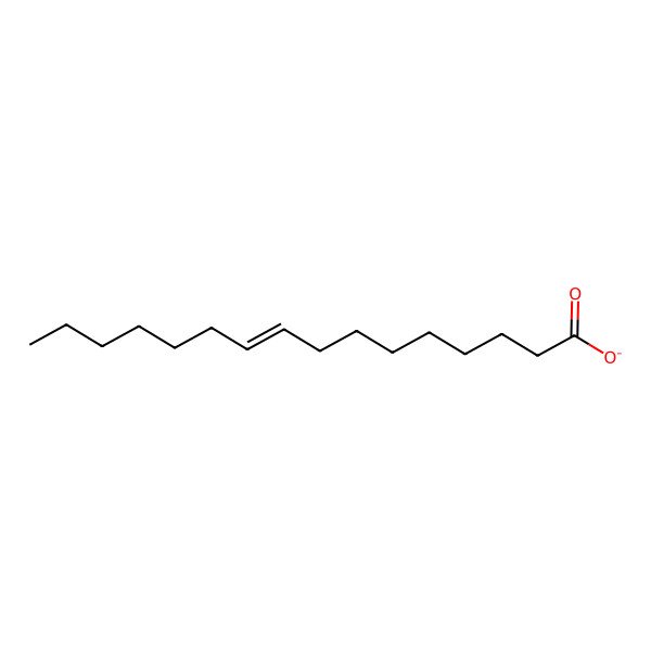 2D Structure of Palmitoleate