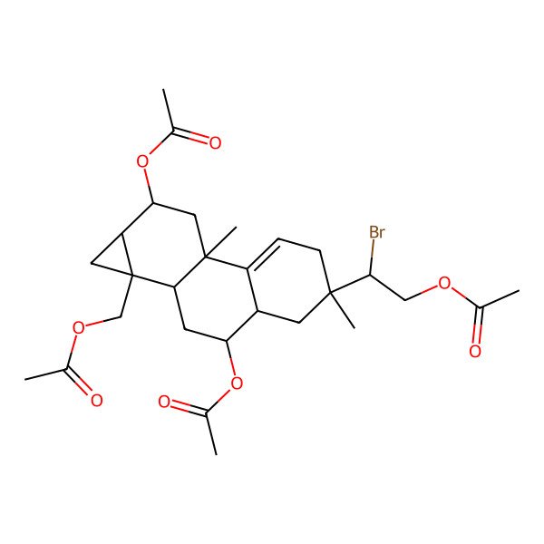 2D Structure of Parguerol triacetate