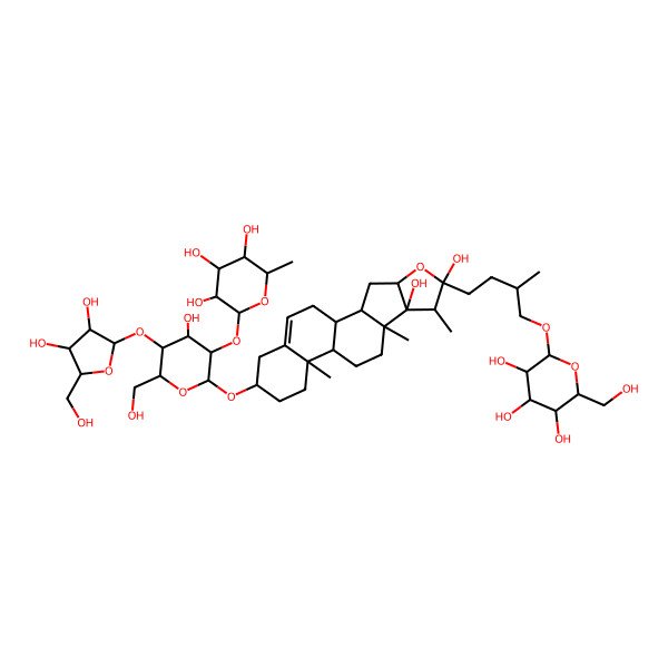 2D Structure of Parisyunnanoside A