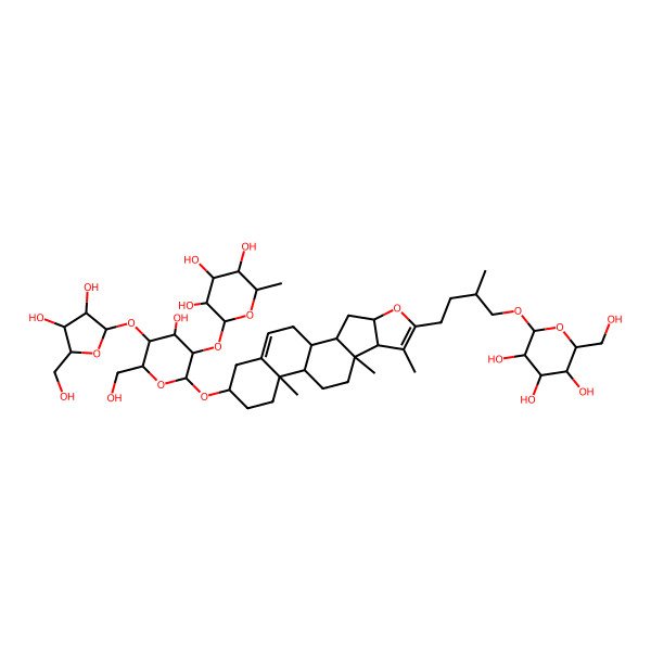 2D Structure of Parisyunnanoside B