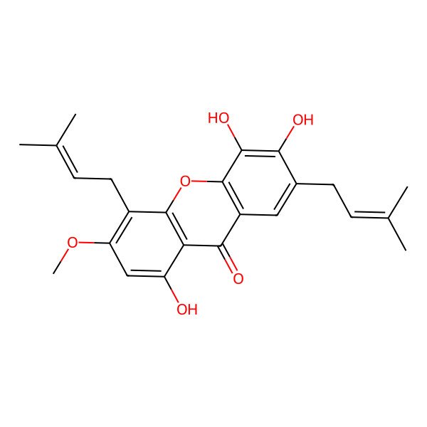 2D Structure of Parvifolixanthone B