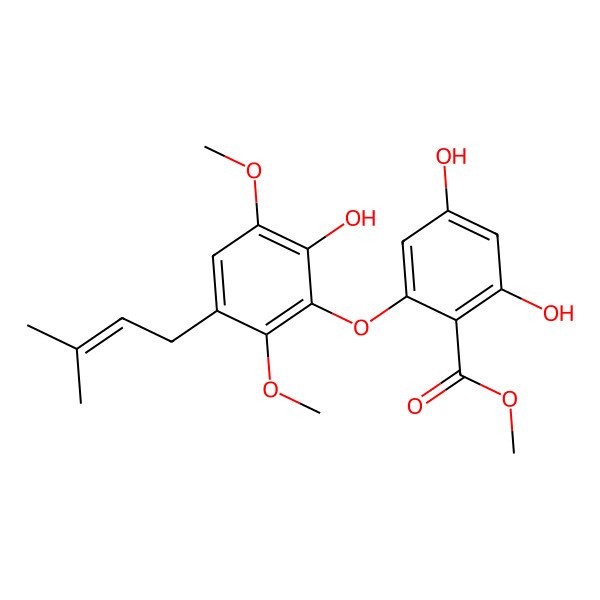 2D Structure of Paucinervin B