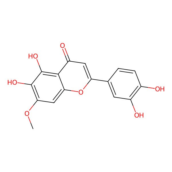 2D Structure of Pedalitin