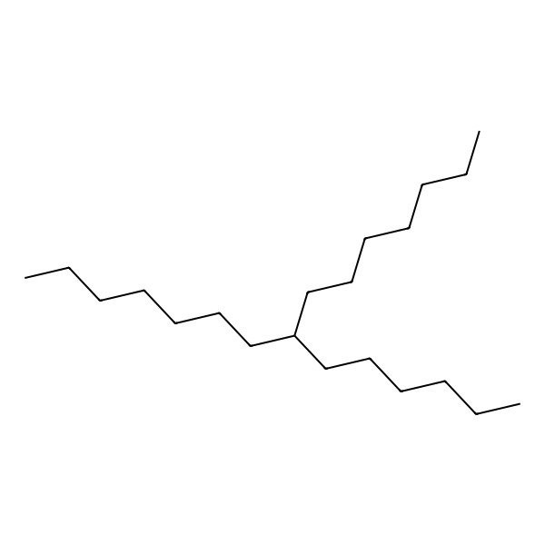 2D Structure of Pentadecane, 8-hexyl- 2D Structure of Pentadecane, 8-hexyl-