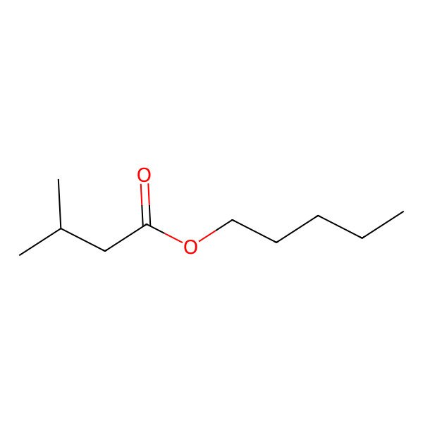 2D Structure of Pentyl 3-methylbutanoate