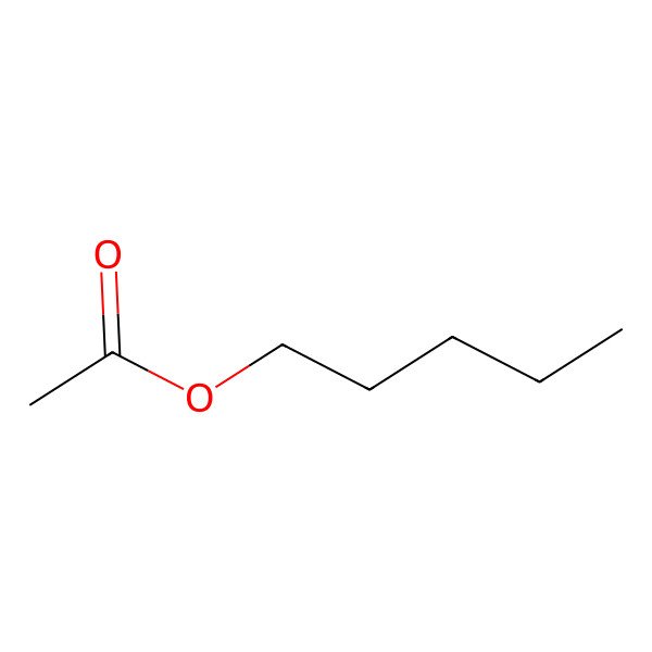 2D Structure of Pentyl acetate