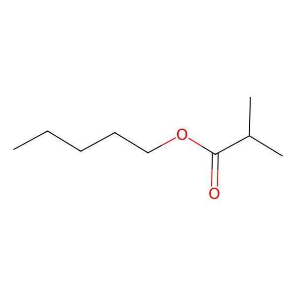 2D Structure of Pentyl isobutyrate