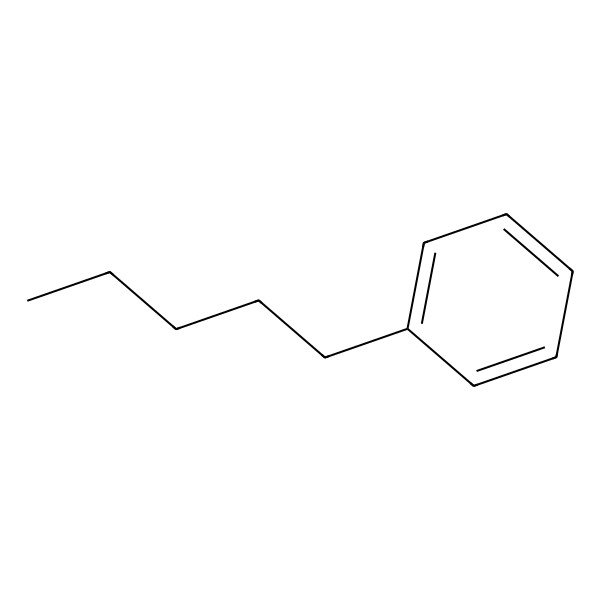 2D Structure of Pentylbenzene