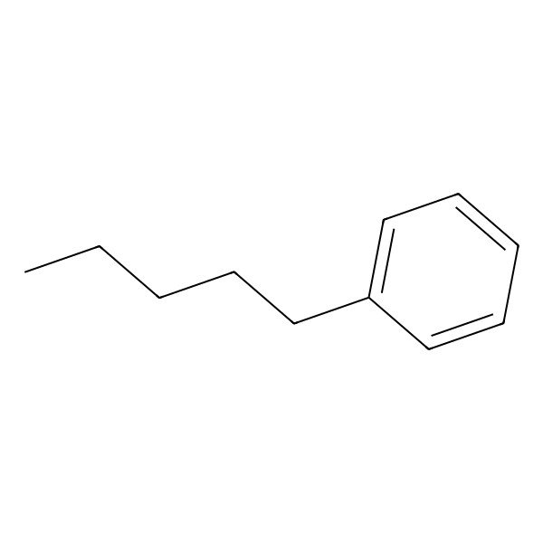 2D Structure of Pentylbenzene 2D Structure of Pentylbenzene