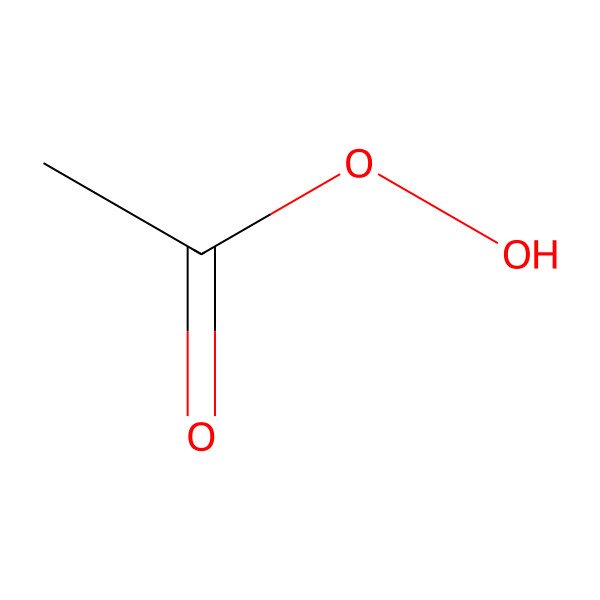 2D Structure of Peracetic Acid