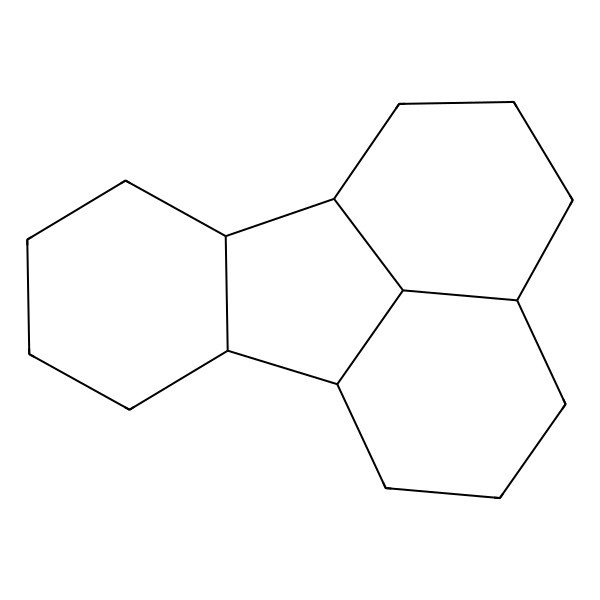 2D Structure of Perhydrofluoranthene 2D Structure of Perhydrofluoranthene