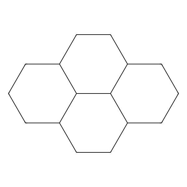 2D Structure of Perhydropyrene