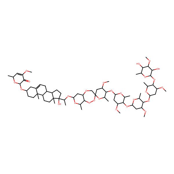 2D Structure of Periplocoside D