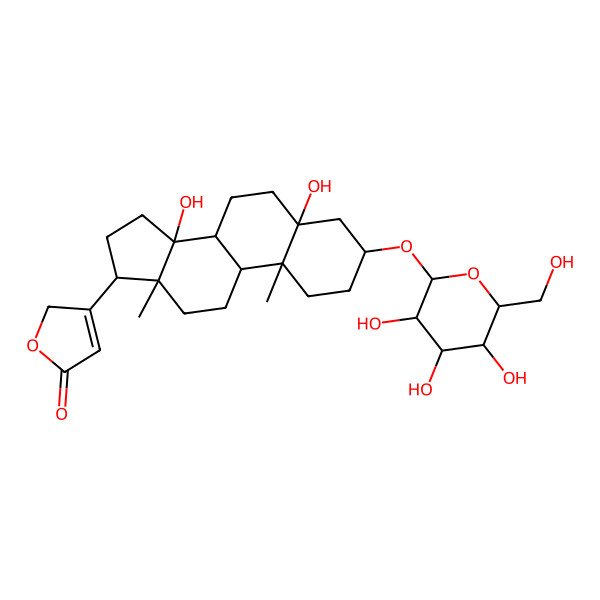 2D Structure of Periplogenin glucoside 2D Structure of Periplogenin glucoside