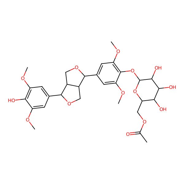 2D Structure of Pharsyringaresinol