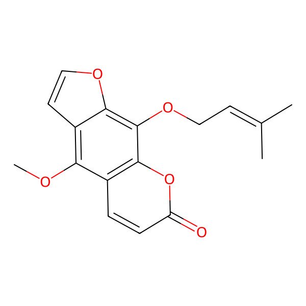 2D Structure of Phellopterin