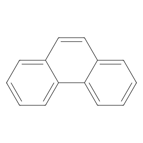2D Structure of Phenanthrene 2D Structure of Phenanthrene