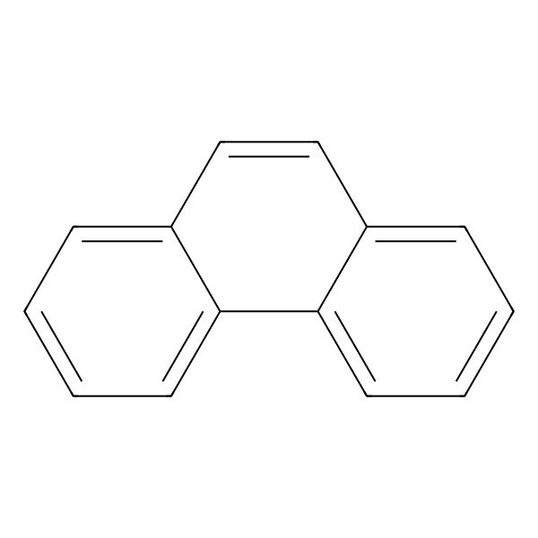 2D Structure of Phenanthrene