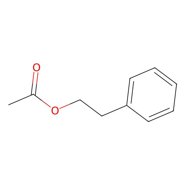 2D Structure of Phenethyl acetate