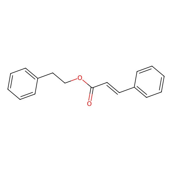 2D Structure of Phenethyl cinnamate 2D Structure of Phenethyl cinnamate