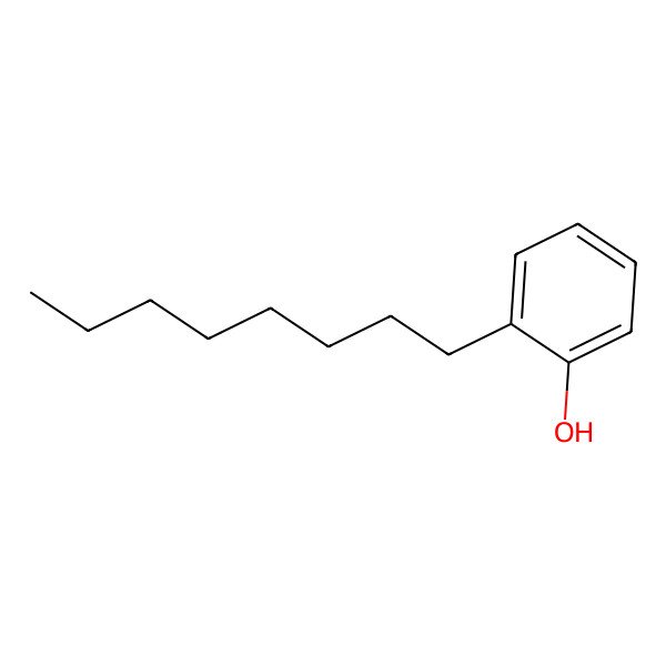 2D Structure of Phenol, 2-octyl- 2D Structure of Phenol, 2-octyl-