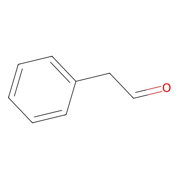 2D Structure of Phenylacetaldehyde