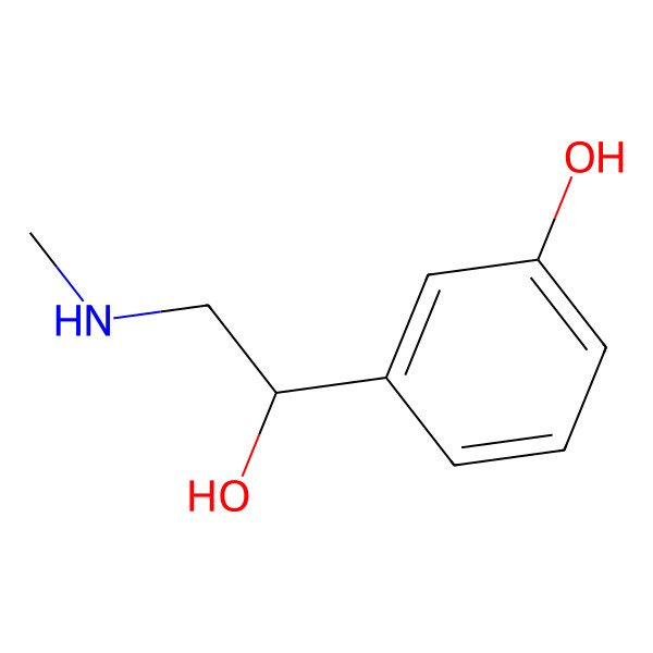 2D Structure of Phenylephrine 2D Structure of Phenylephrine