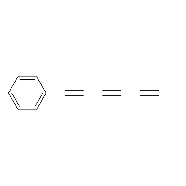 2D Structure of Phenylheptatriyne