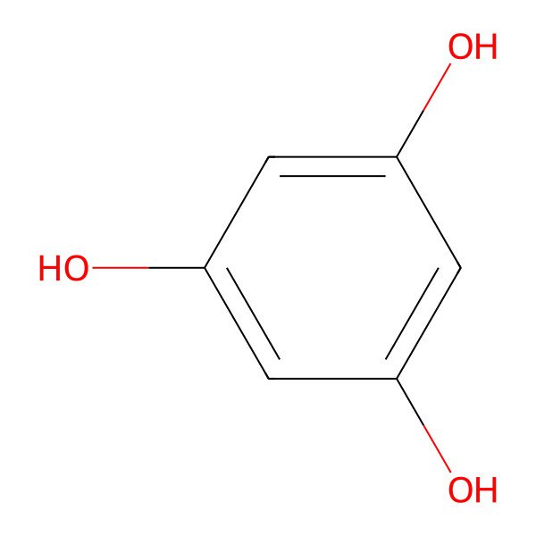 2D Structure of Phloroglucinol
