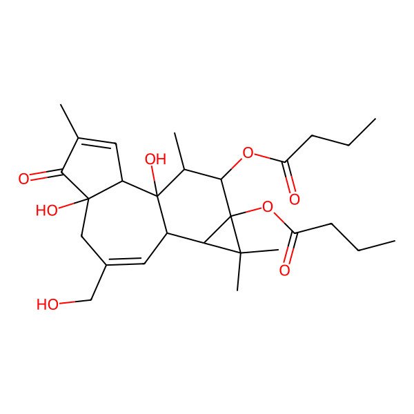 2D Structure of Phorbol 12,13-dibutyrate