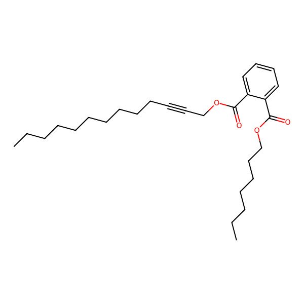2D Structure of Phthalic acid, heptyl tridec-2-yn-1-yl ester