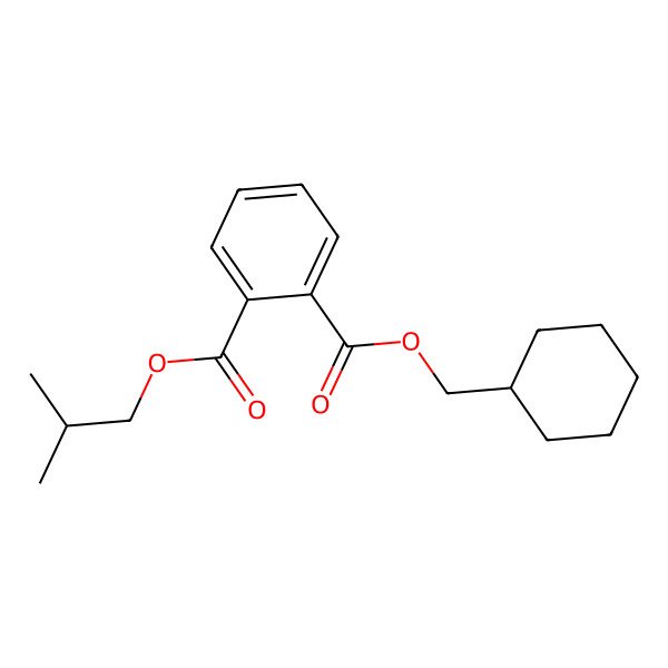 2D Structure of Phthalic acid, isobutyl cyclohexylmethyl ester 2D Structure of Phthalic acid, isobutyl cyclohexylmethyl ester