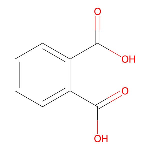 2D Structure of Phthalic acid 2D Structure of Phthalic acid