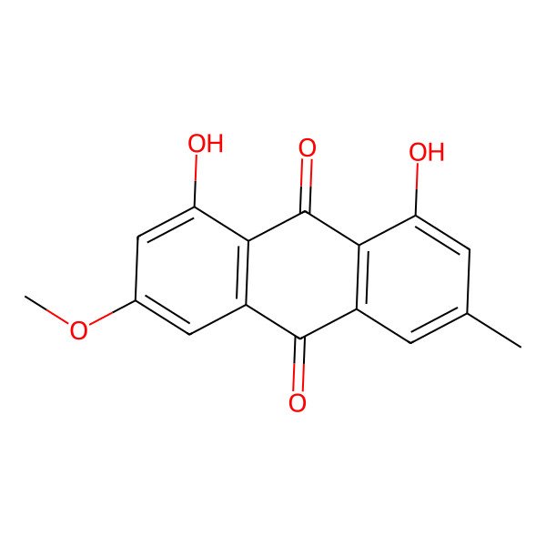 2D Structure of Physcione