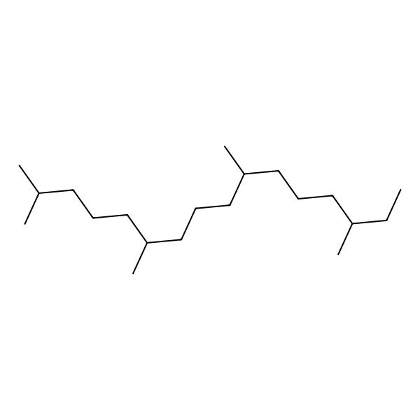 2D Structure of Phytane
