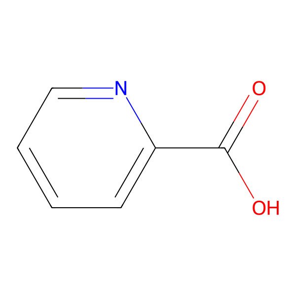 2D Structure of Picolinic acid 2D Structure of Picolinic acid