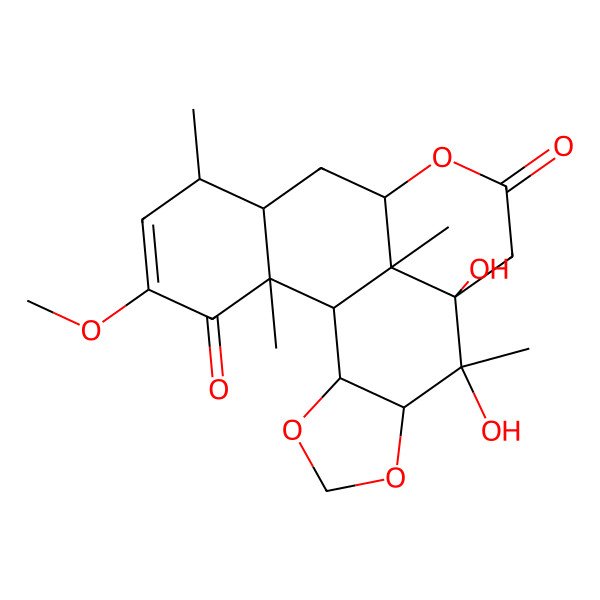 2D Structure of Picrasin F