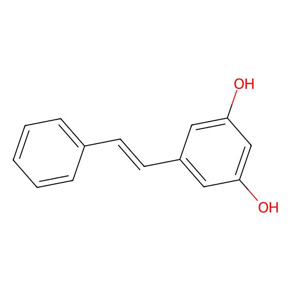 2D Structure of Pinosylvin