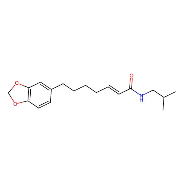 2D Structure of Pipercallosidine