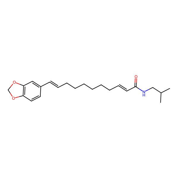 2D Structure of Piperchabamide D