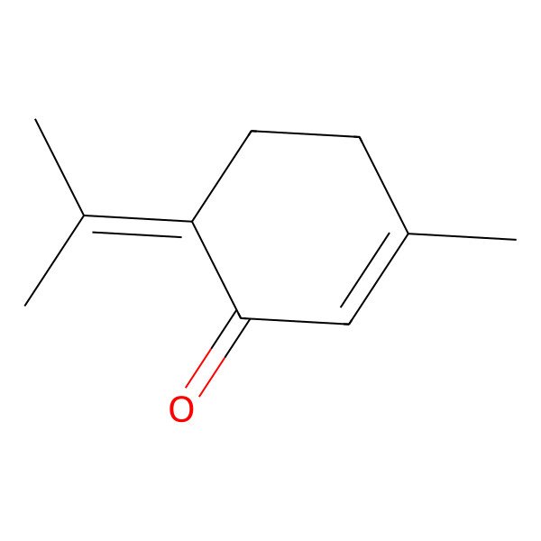 2D Structure of Piperitenone